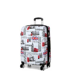 Cestovní kufr Madisson London White 65 cm
