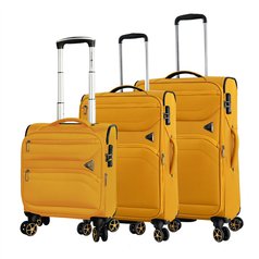 Cestovní kufr Snowball Puebla TSA Yellow