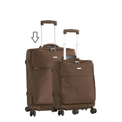 Cestovní kufr Snowball 28105 Brown M