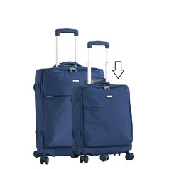 Cestovní kufr Snowball 28105 Navy S