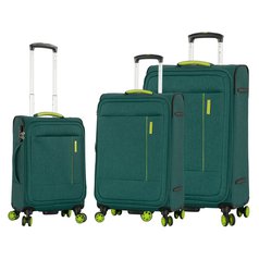 Cestovní kufr Snowball 39303 TSA Dark Green